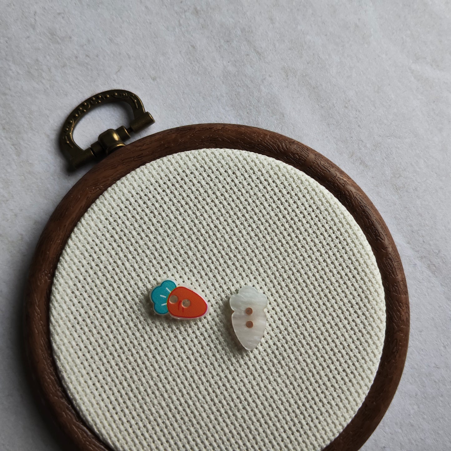 Boutons carotte légume jardin orange