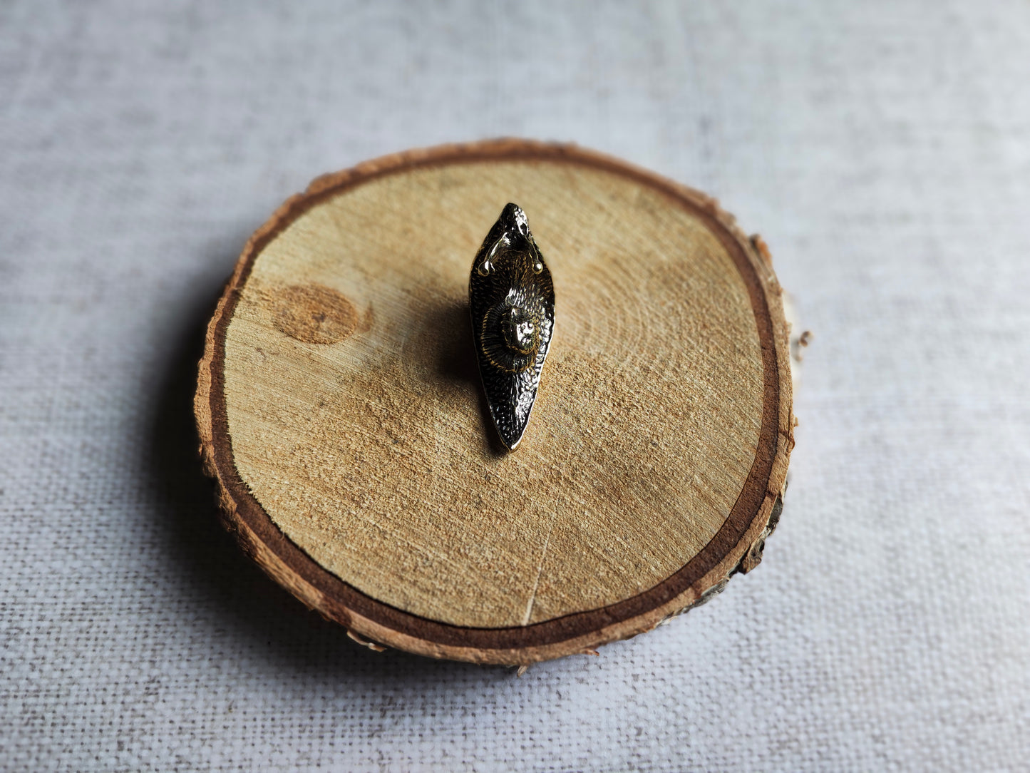 Escargot figurine animal laiton