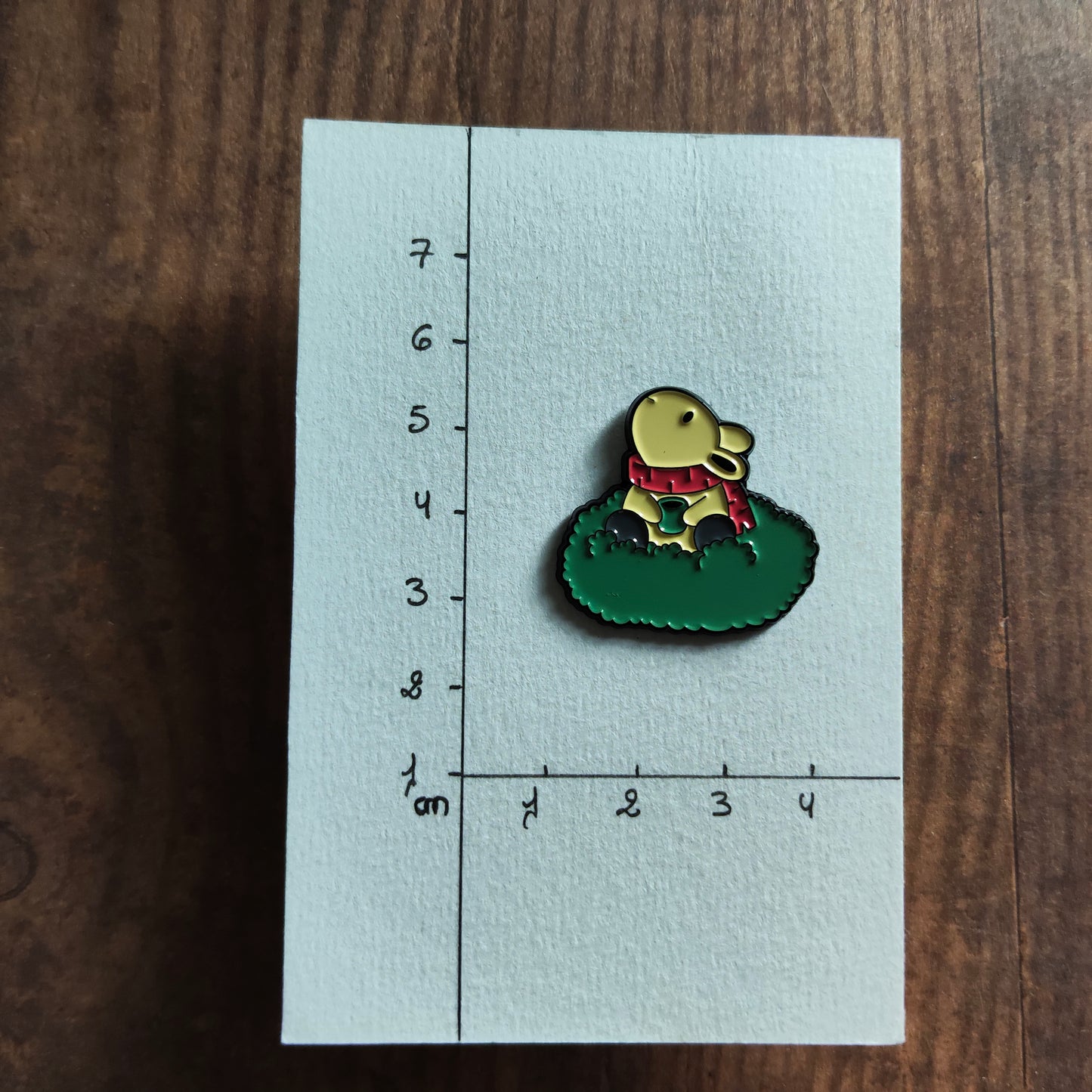 Pin's Lapin mignon écharpe mug doudou vert