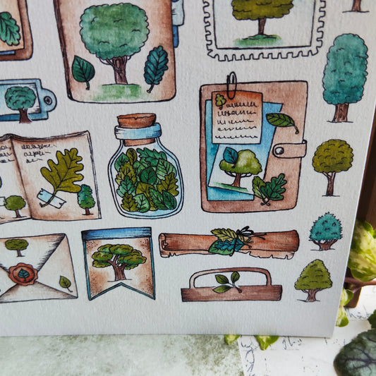 Journaling et créativité au fil des saisons