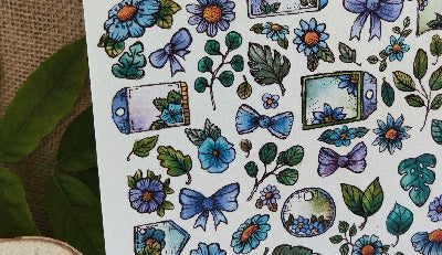 L’élégance des fleurs bleues : une palette florale