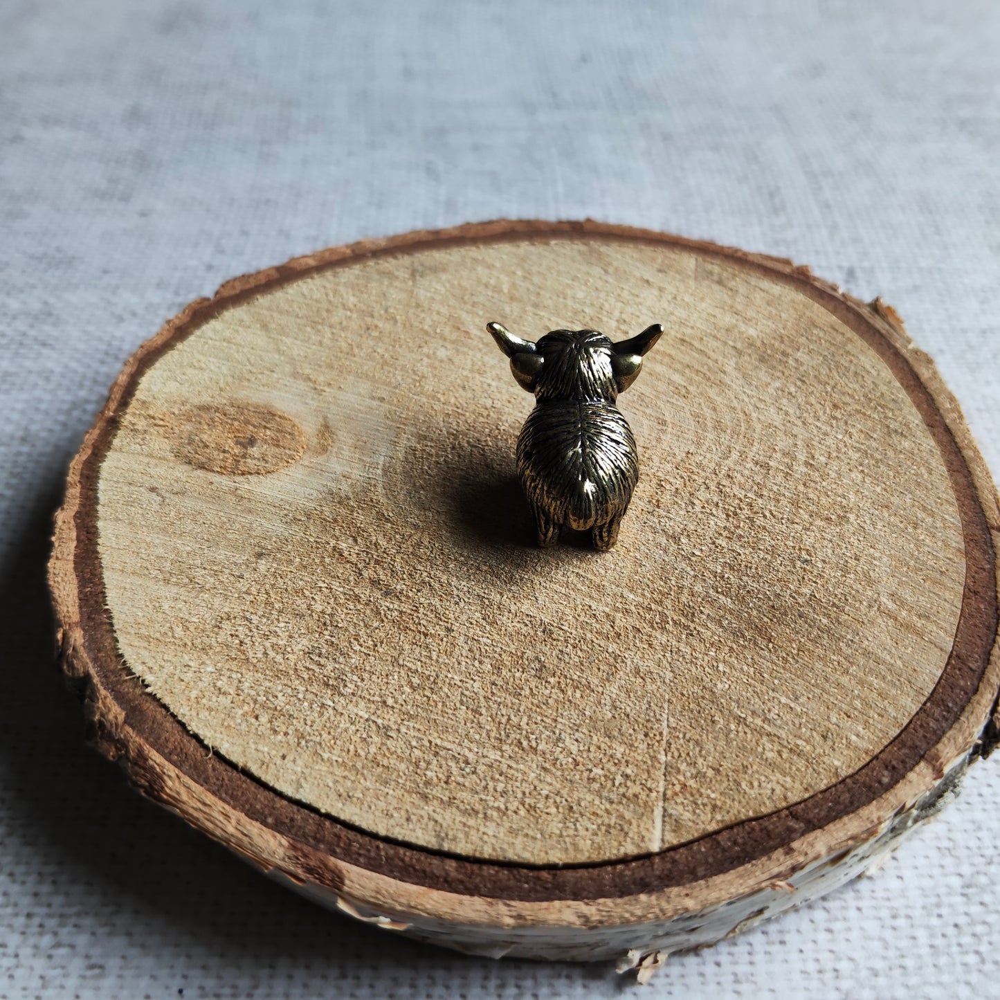 Petit Yak figurine animal mignon laiton