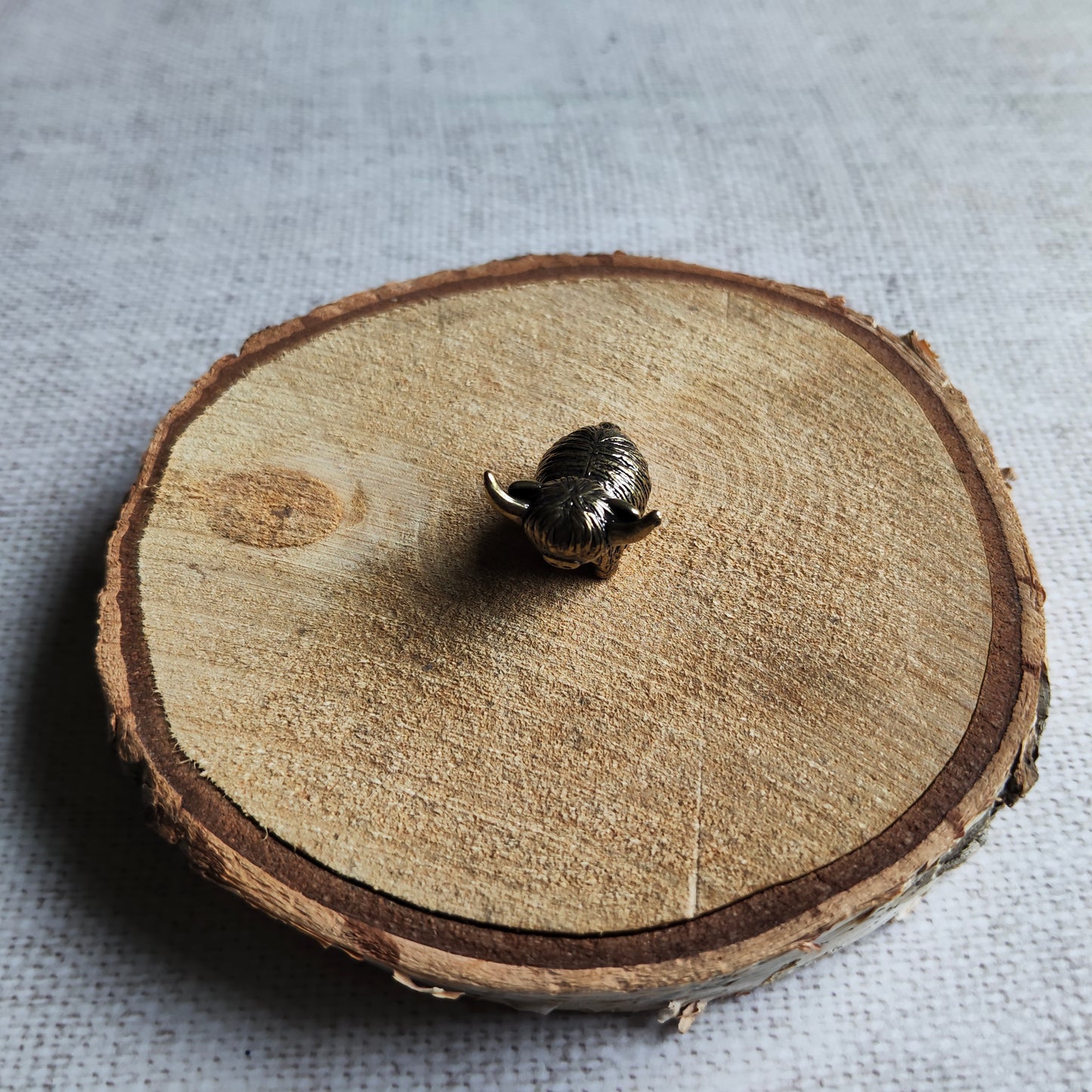 Petit Yak figurine animal mignon laiton