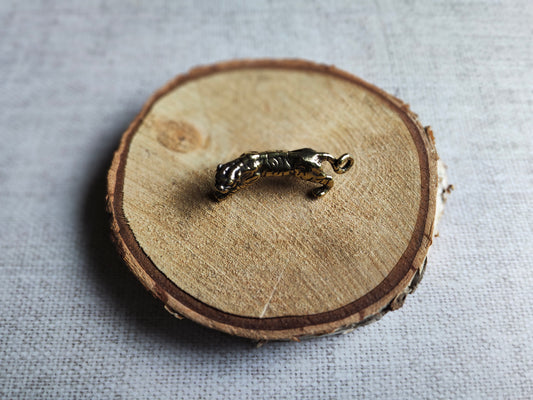 Tigre figurine animal félin laiton