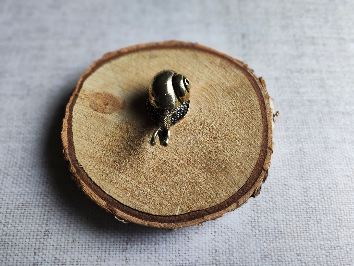 Escargot figurine animal jardin laiton