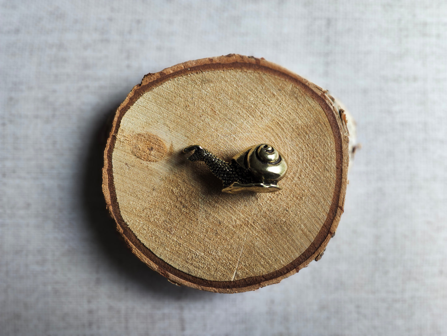 Escargot figurine animal jardin laiton