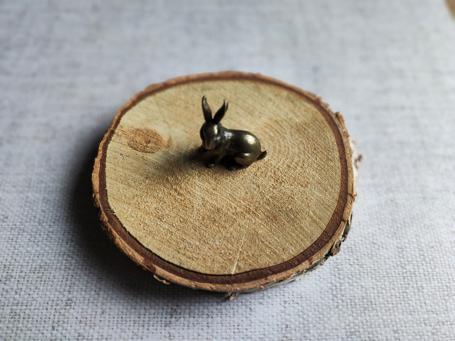 Lapin figurine animal laiton