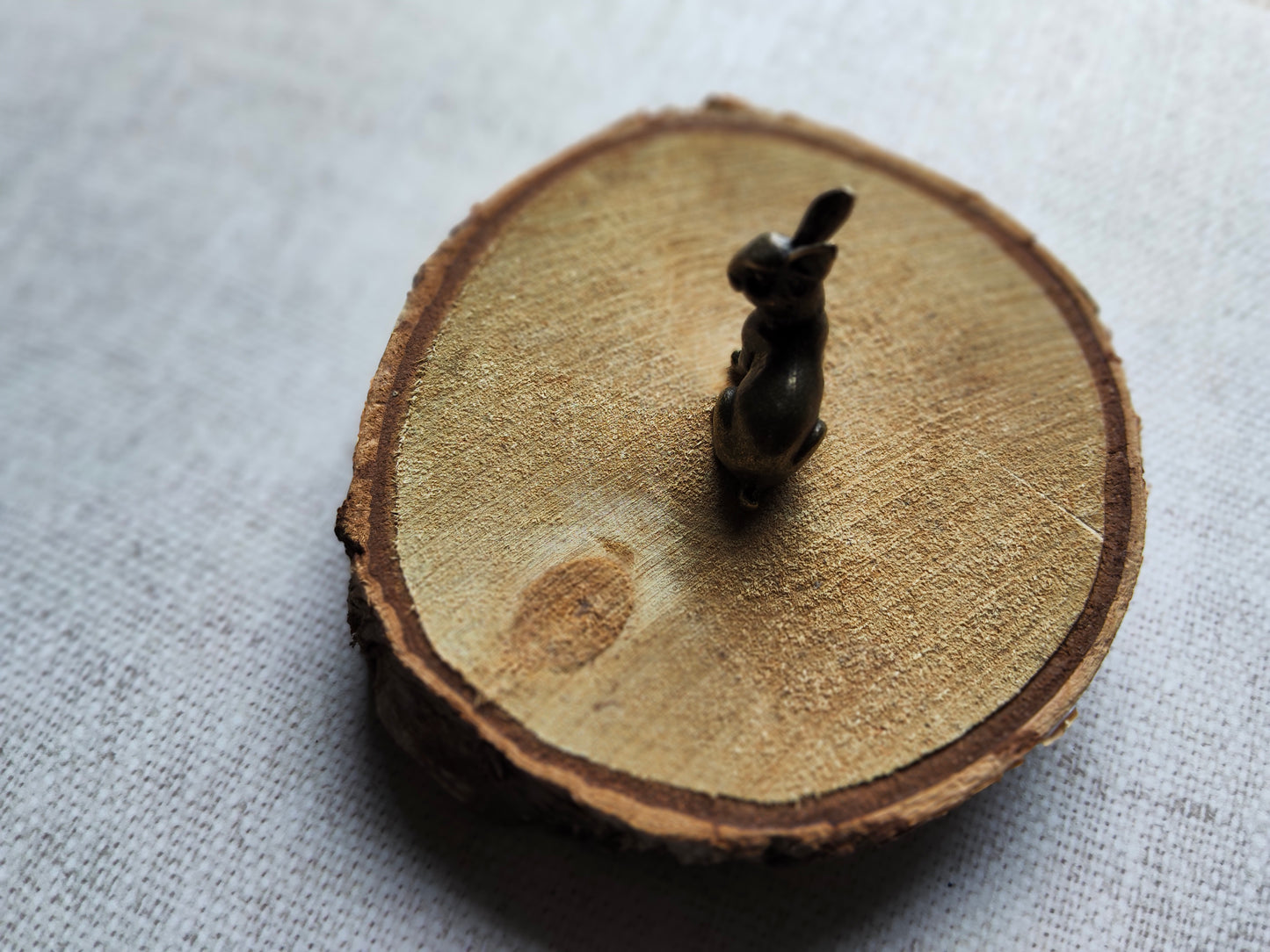 Lapin figurine animal laiton