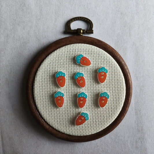 Boutons carotte légume jardin orange