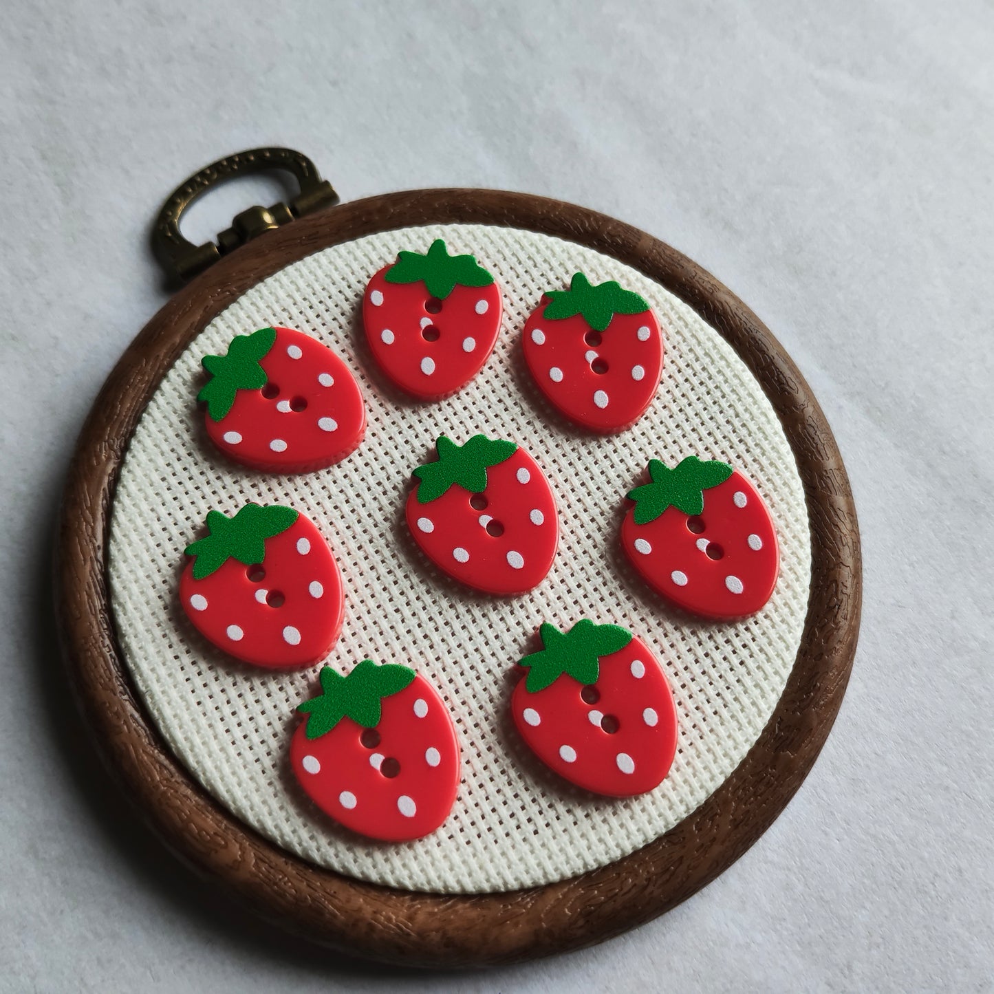 Boutons fruit fraise jardin campagne