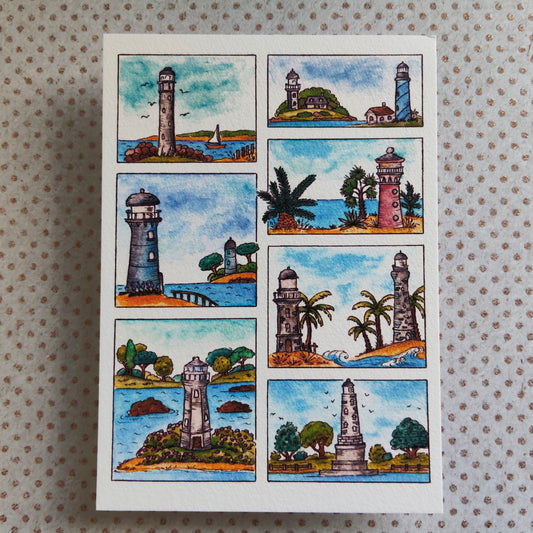 Carte Moodboard Phare – Bord de Mer Breton