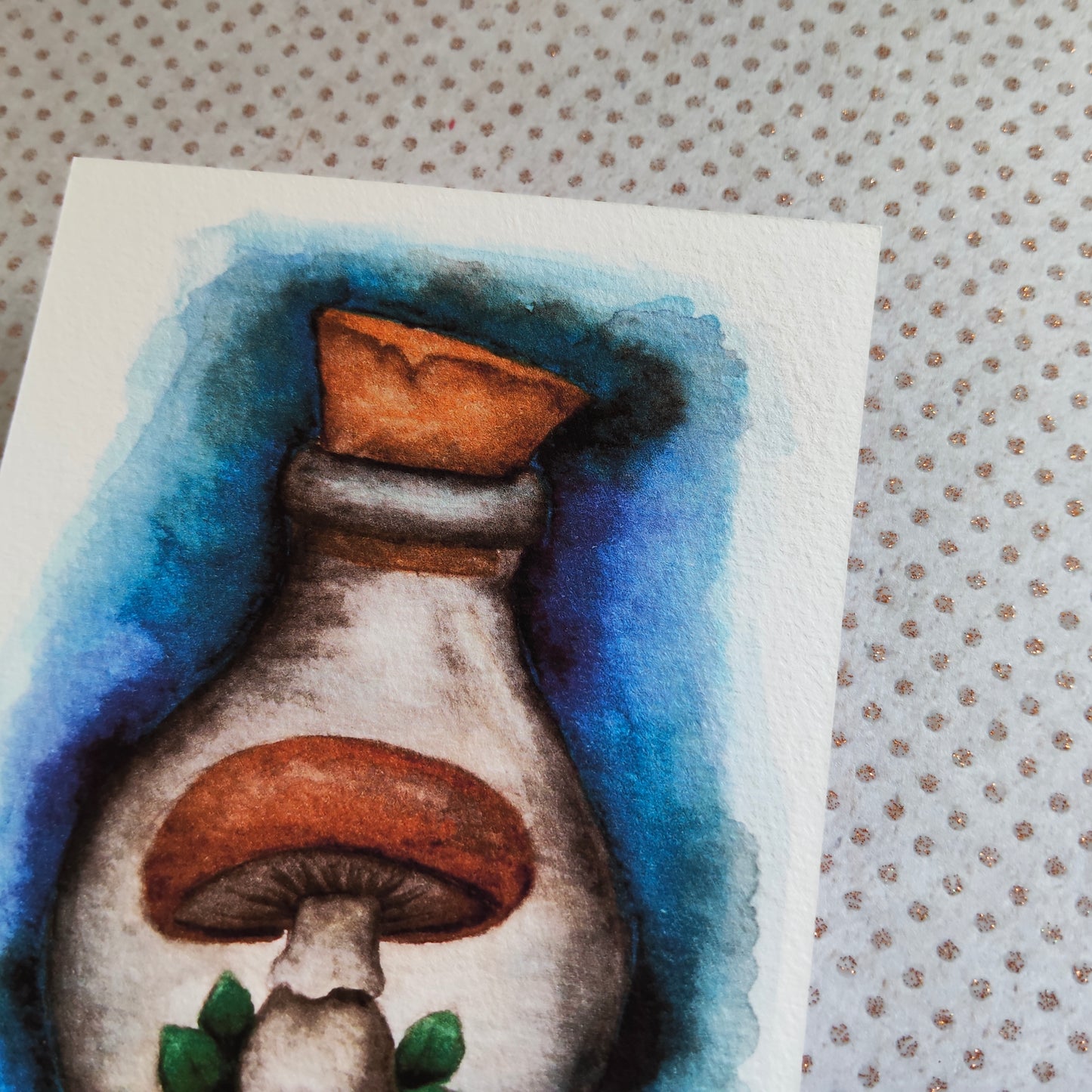 Carte Fiole Magique – Potion et Champignon