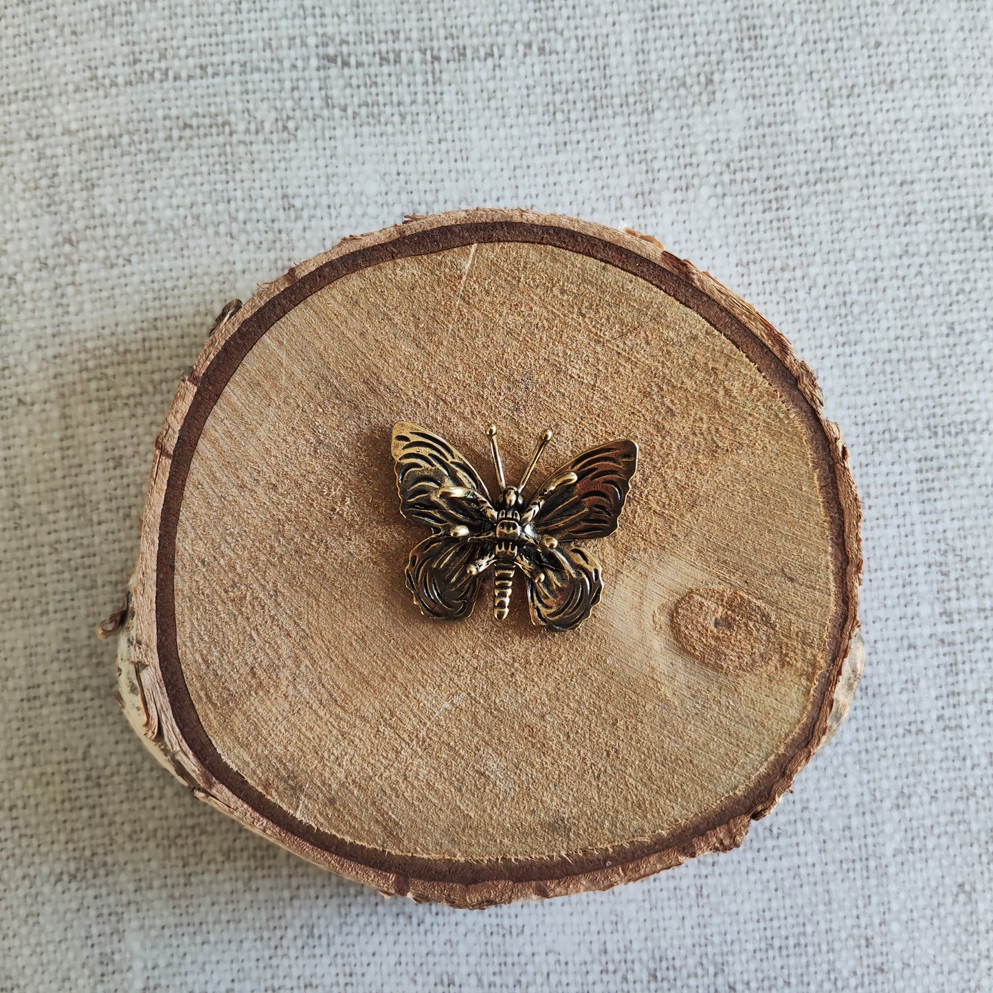 Papillon Insecte Animal Figurine Laiton
