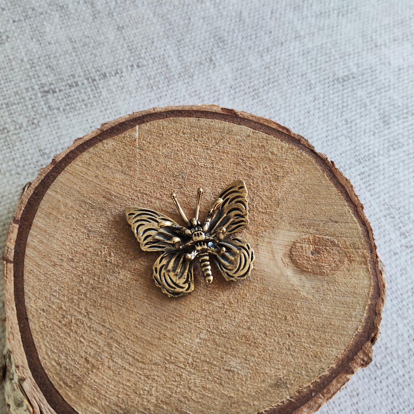 Papillon Insecte Animal Figurine Laiton