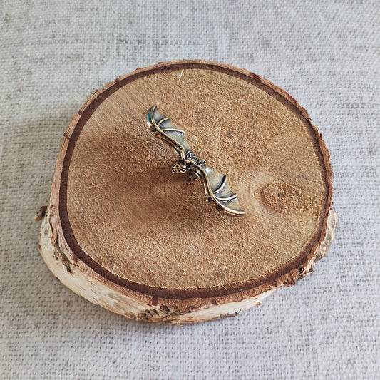 Chauve Souris Animal Figurine Laiton