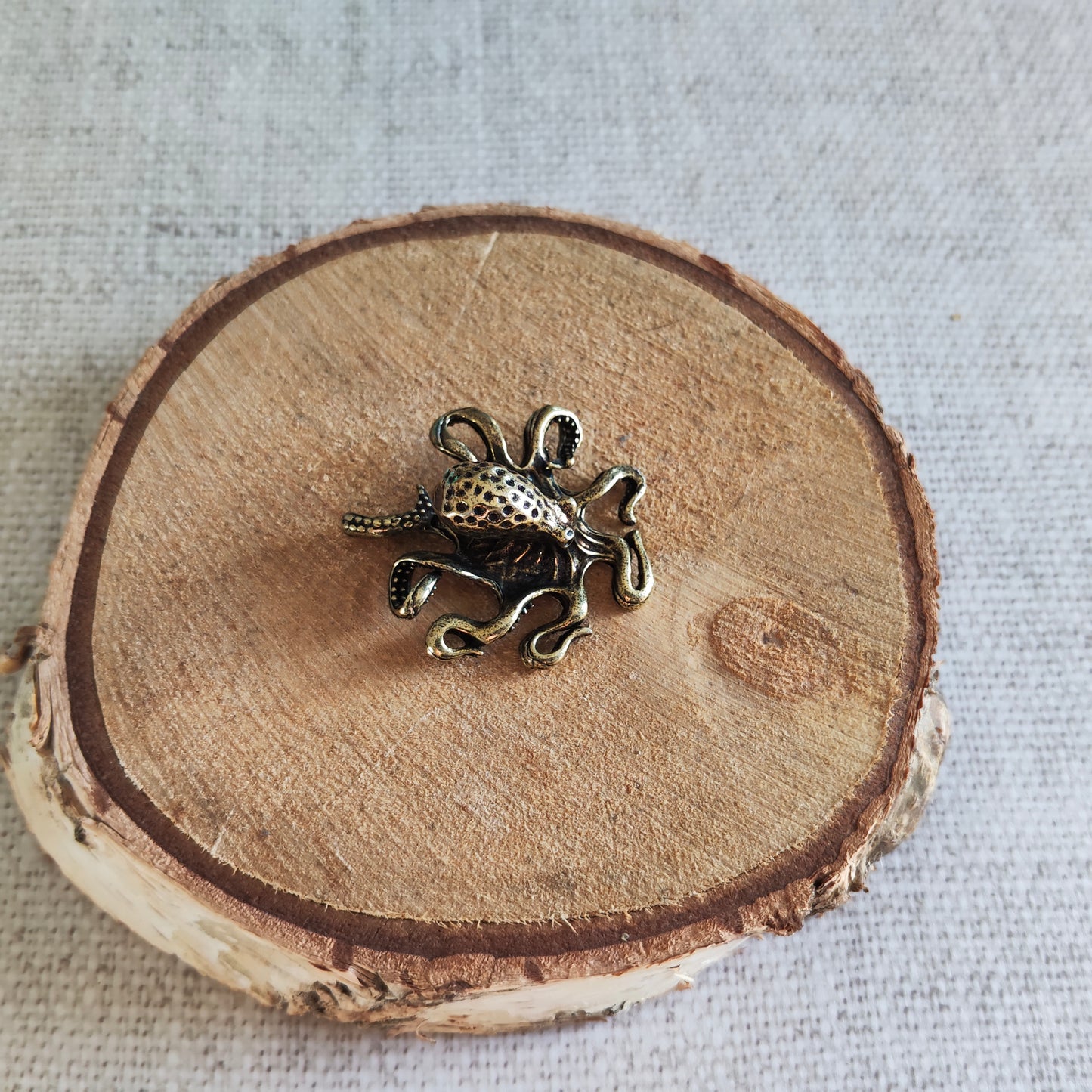 Pieuvre Animal marin Figurine Laiton