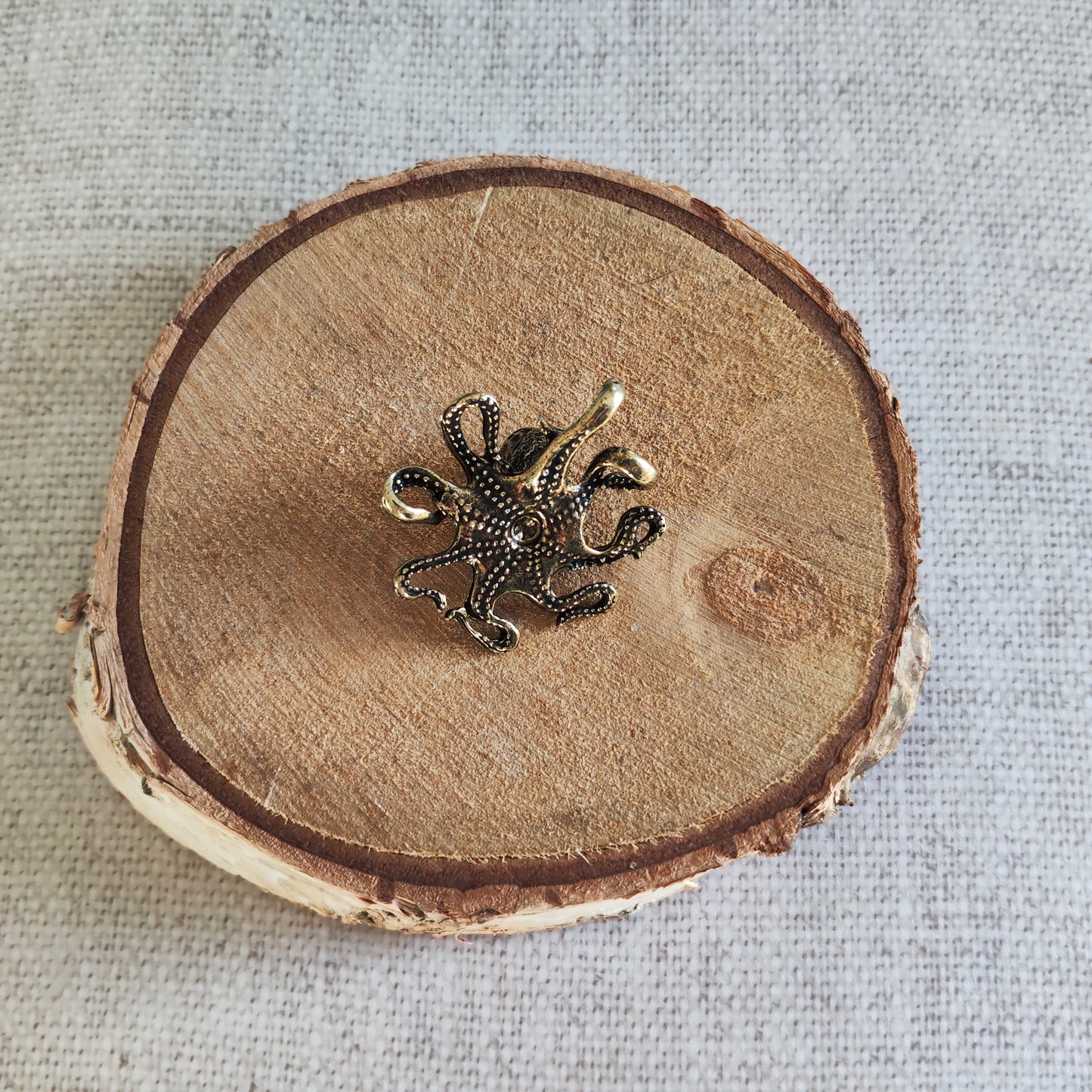 Pieuvre Animal marin Figurine Laiton