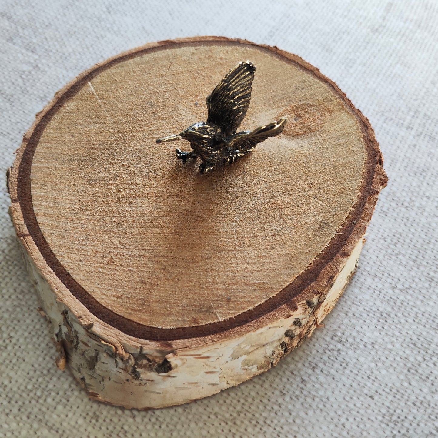 Colibri Oiseau Animal Figurine en laiton