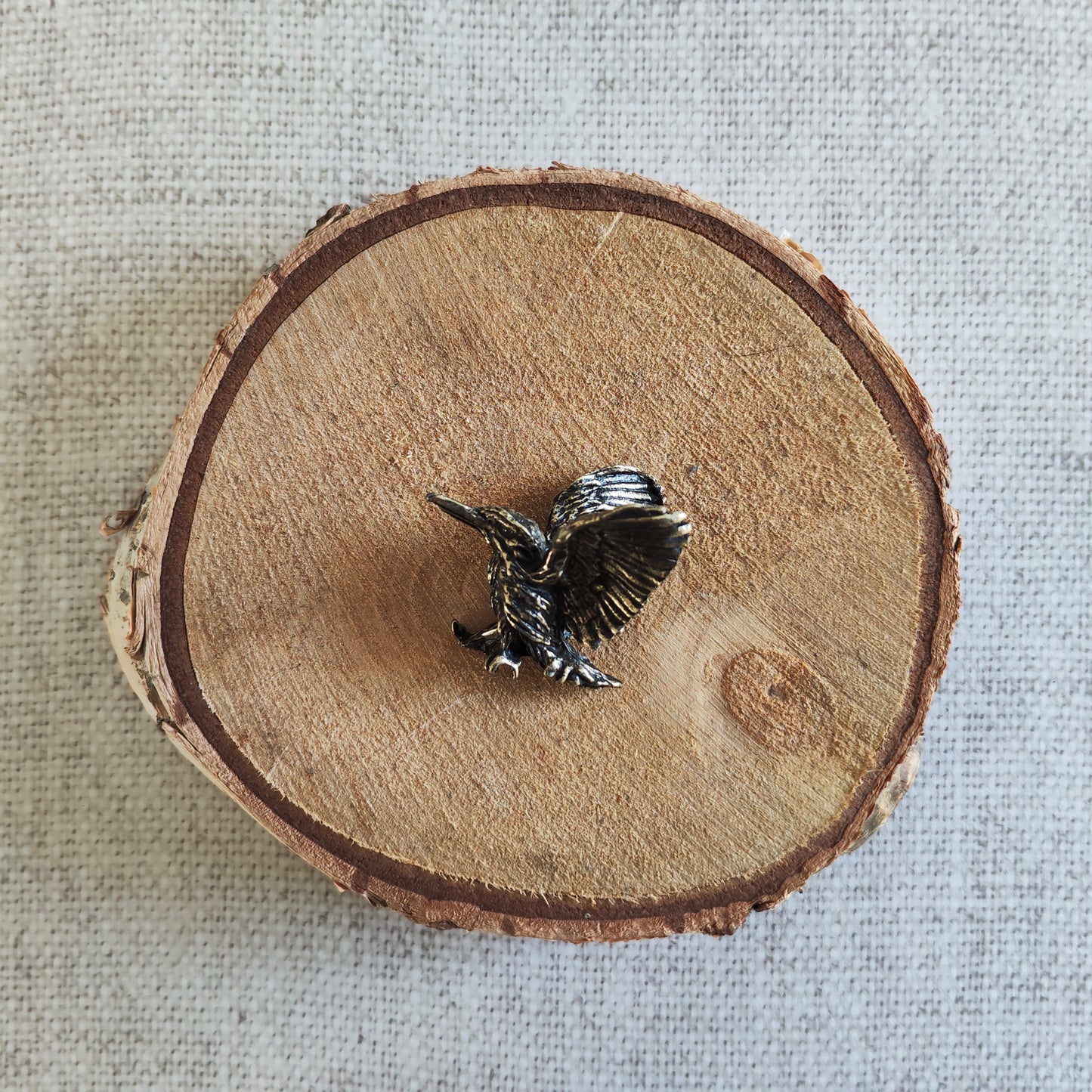 Colibri Oiseau Animal Figurine en laiton