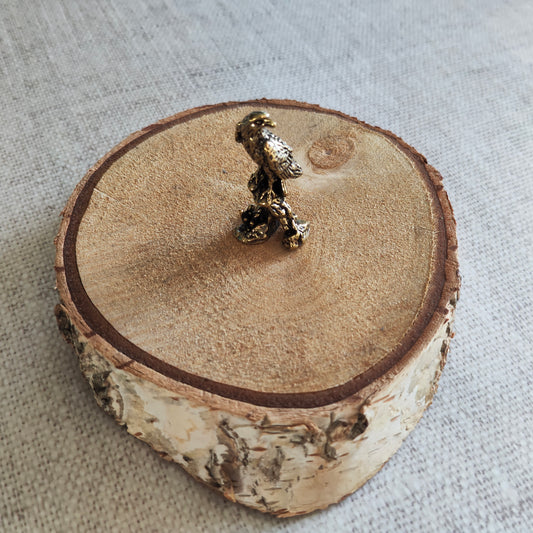 Aigle Rapace Animal Figurine Laiton