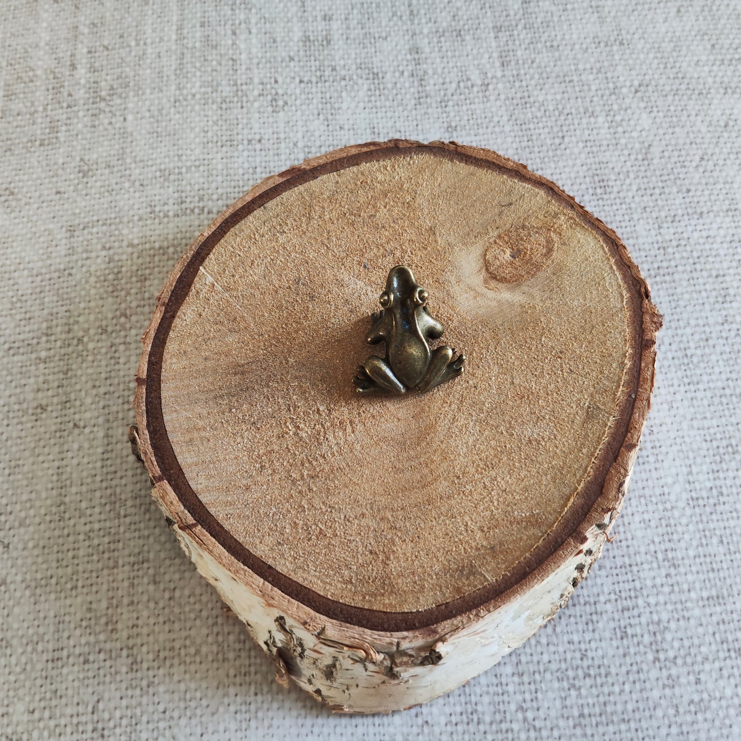 Grenouille Animal figurine Laiton