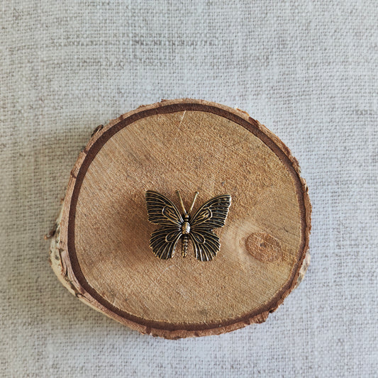 Papillon Insecte Animal Figurine Laiton