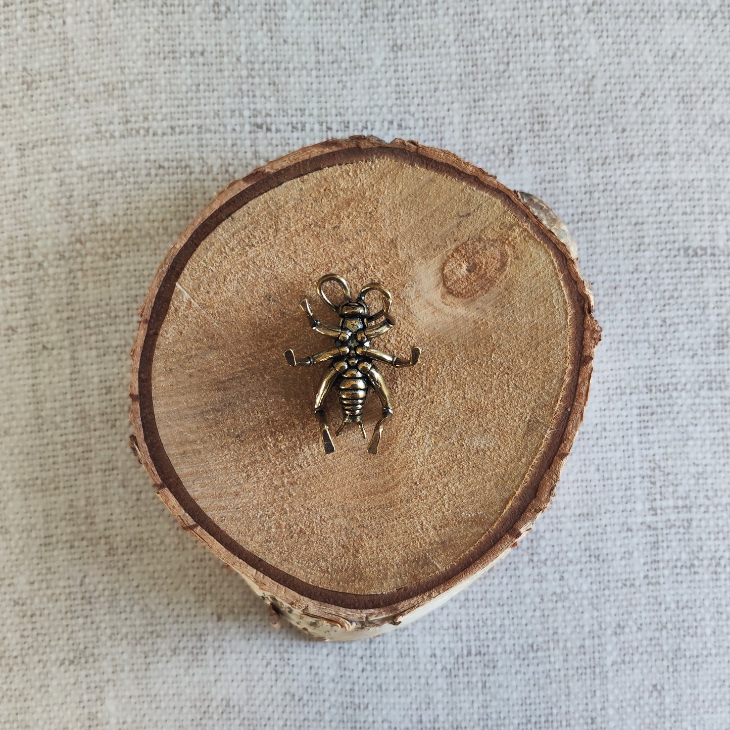 Sauterelle Insecte Animal Figurine Laiton