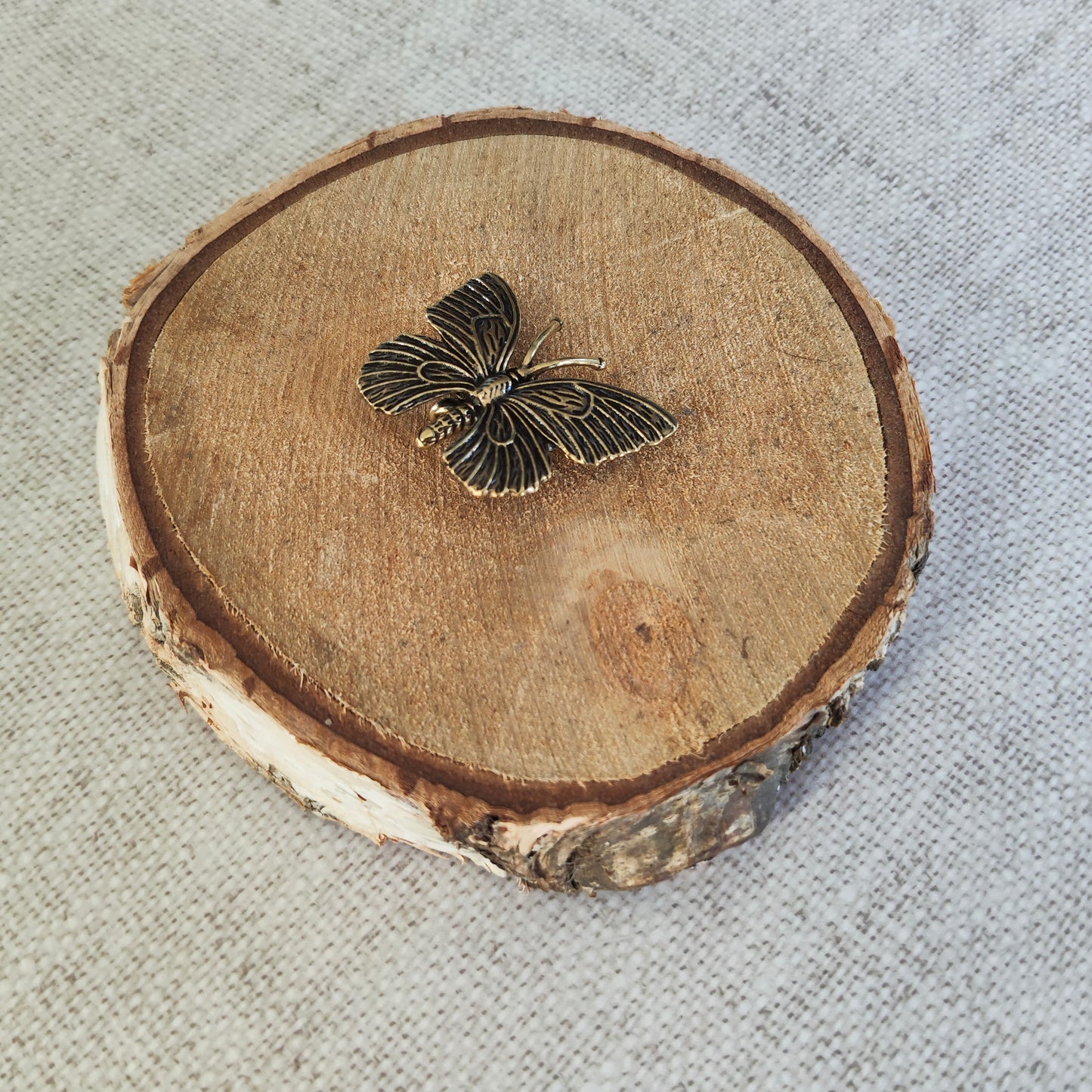 Papillon Insecte Animal Figurine Laiton