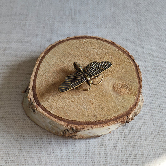 Papillon de nuit Insecte Animal Figurine Laiton