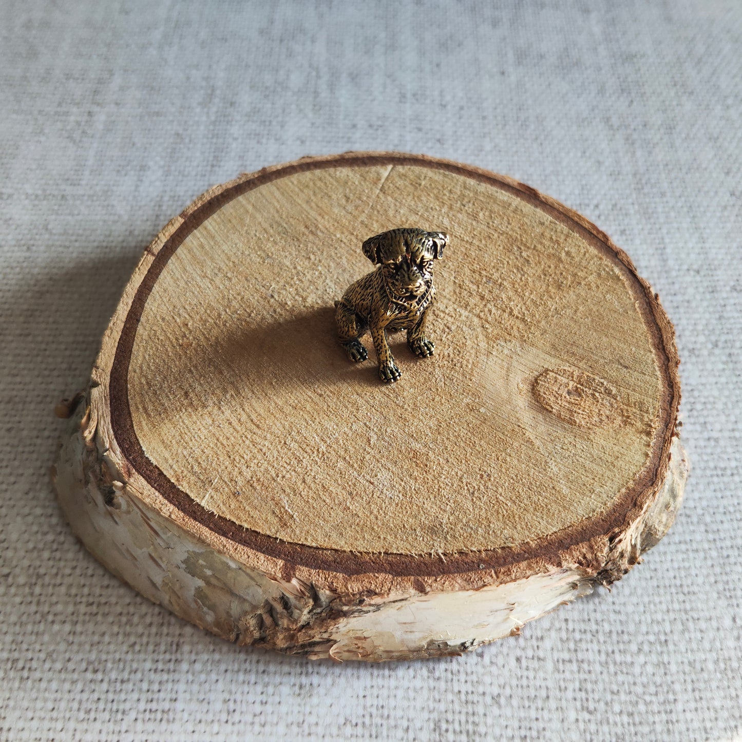 Chien Labrador figurine animal canin laiton