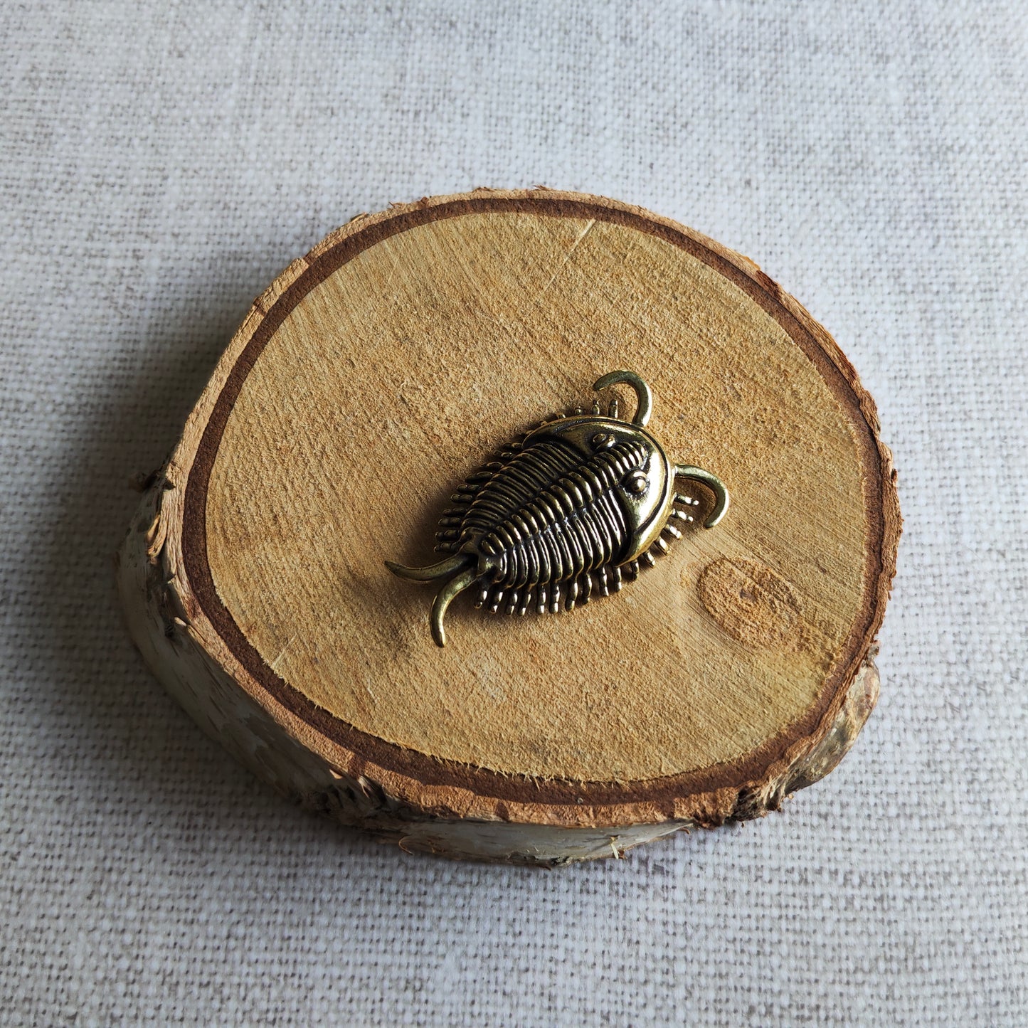 Figurine Animal trilobite laiton Miniature