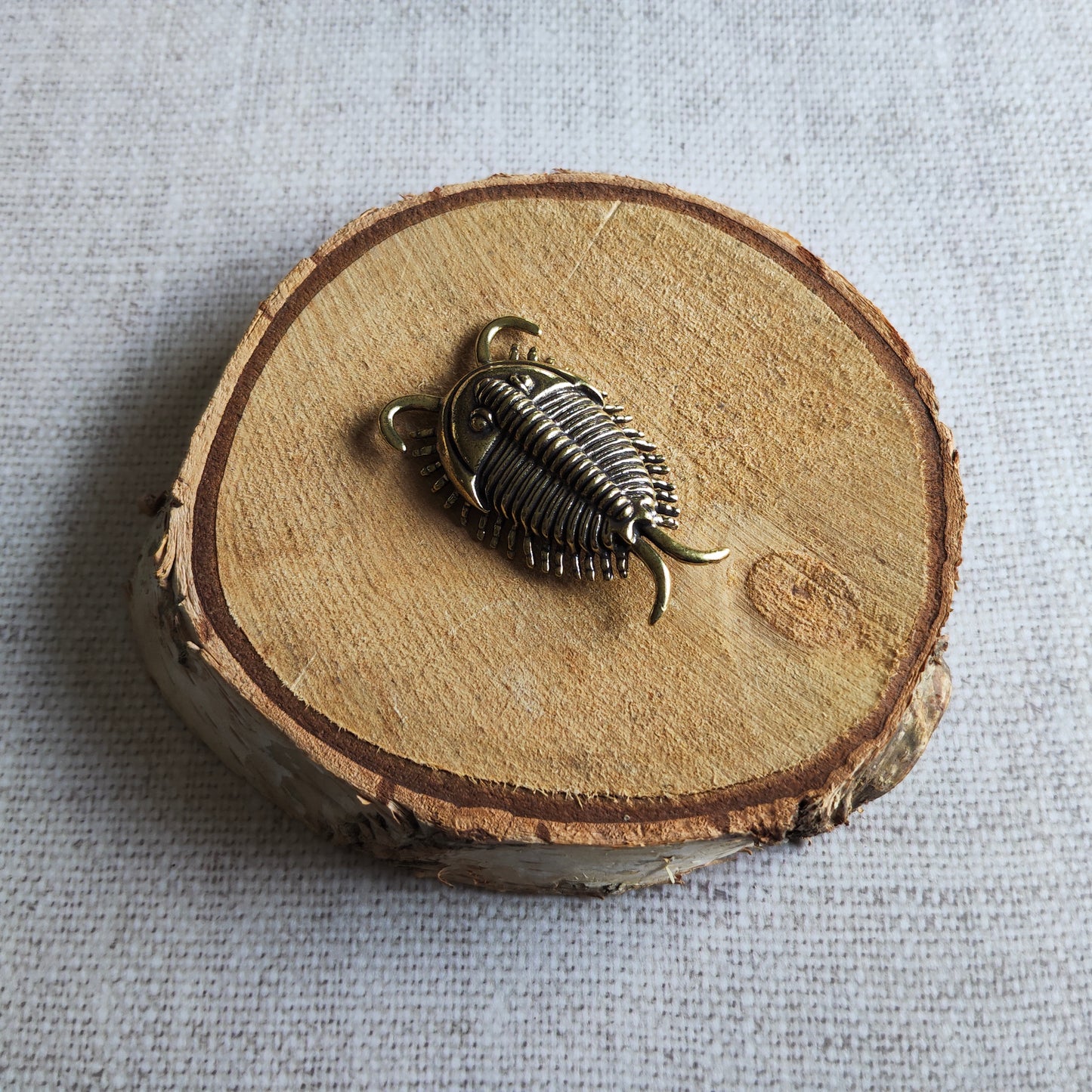 Figurine Animal trilobite laiton Miniature