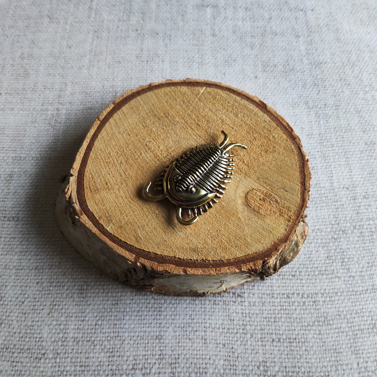 Figurine Animal trilobite laiton Miniature