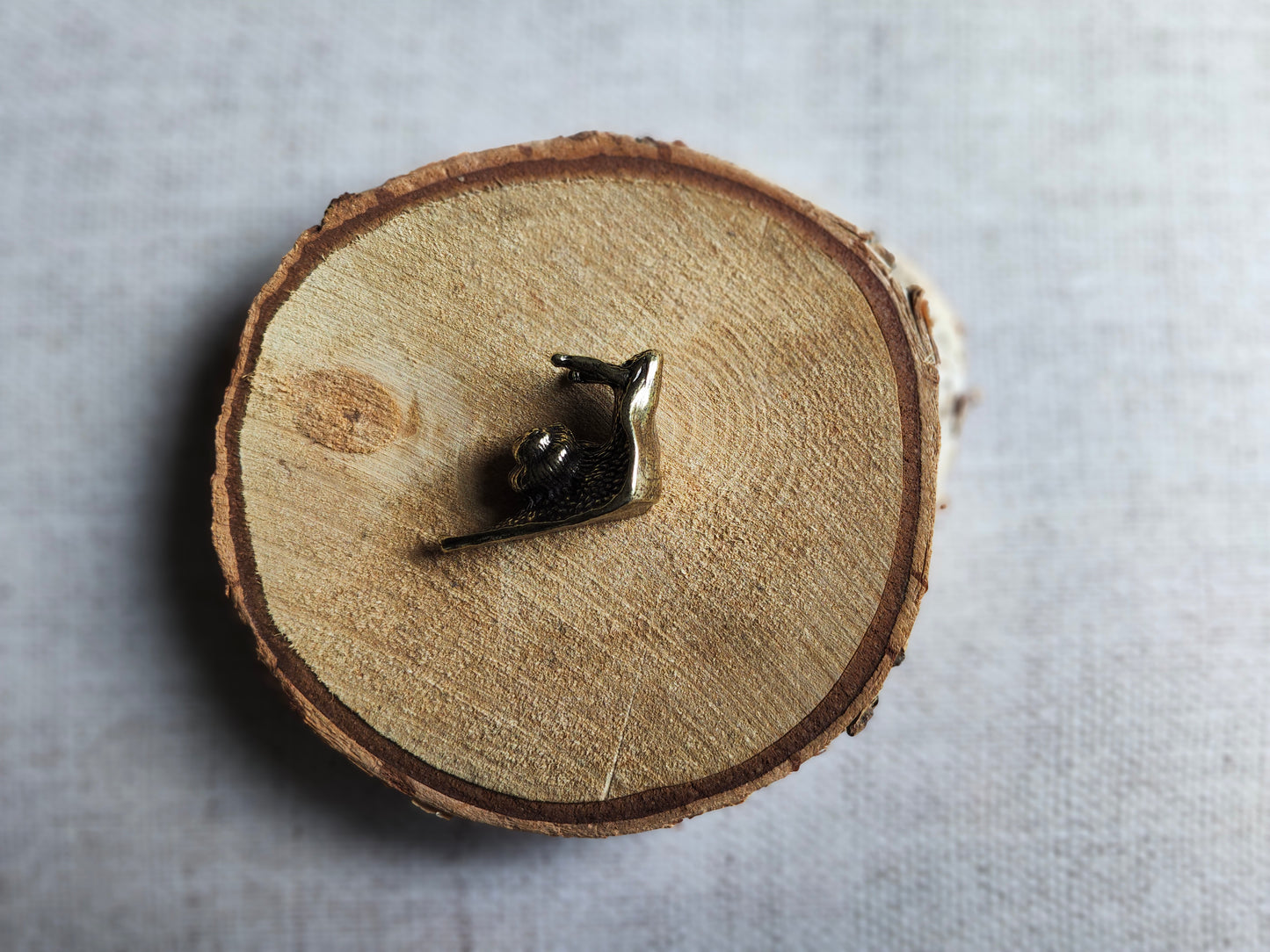 Escargot figurine animal laiton