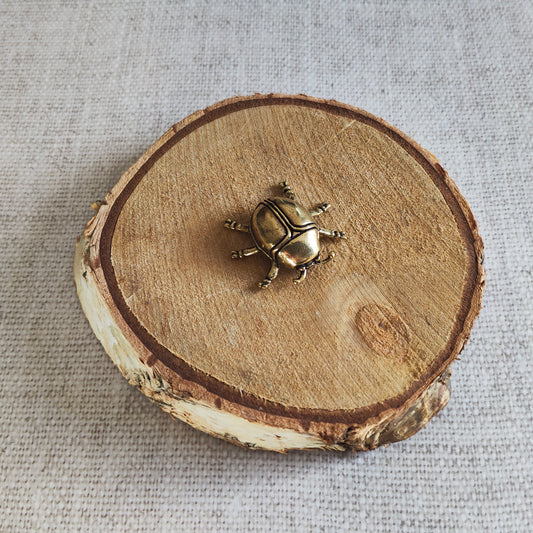 Coccinelle Insecte Animal Figurine Laiton