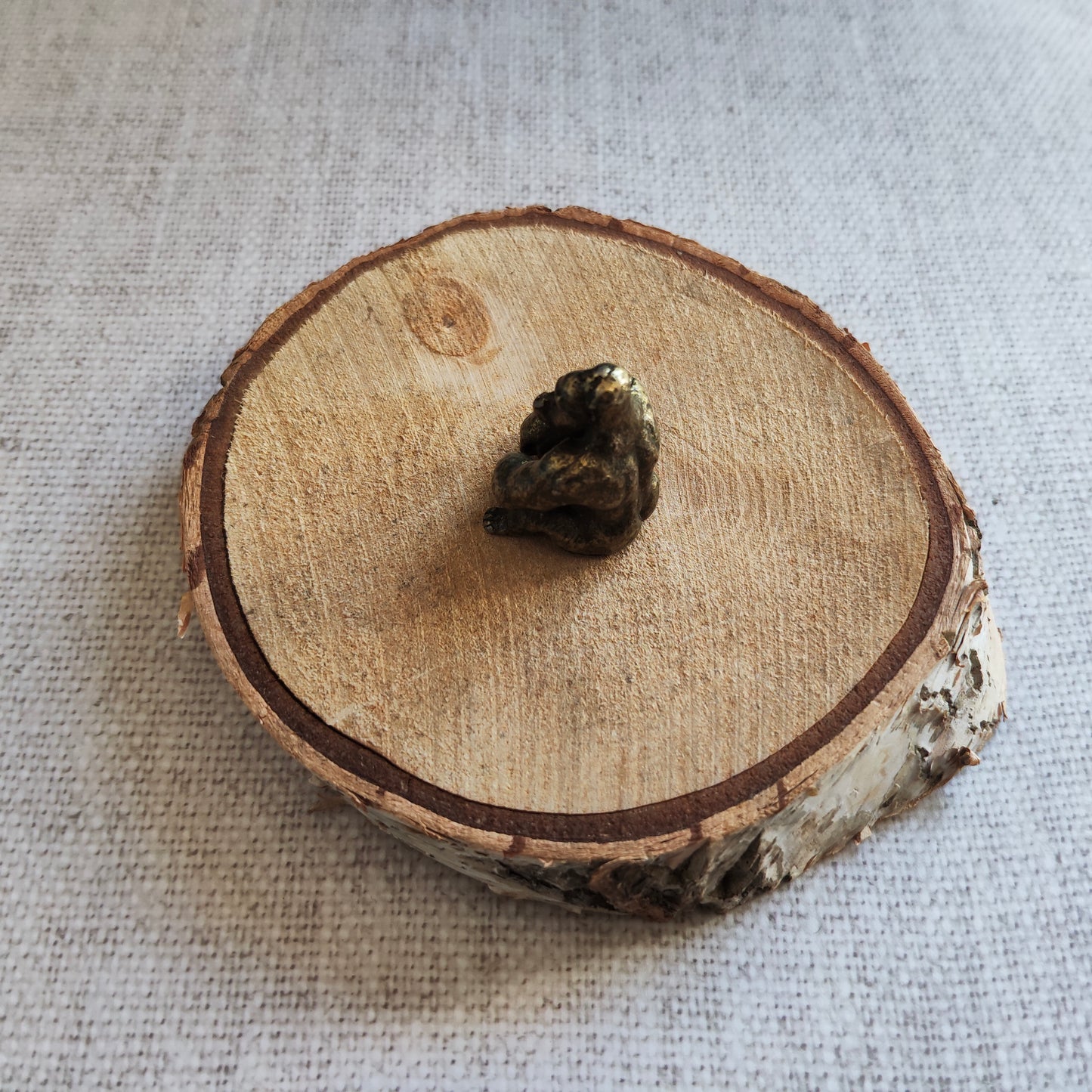 Figurine Animal Gorille laiton Miniature