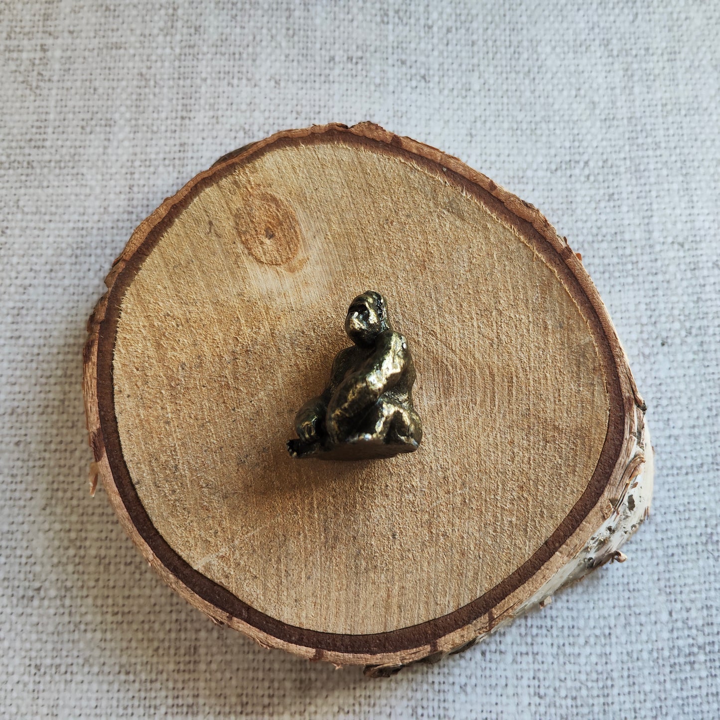 Figurine Animal Gorille laiton Miniature