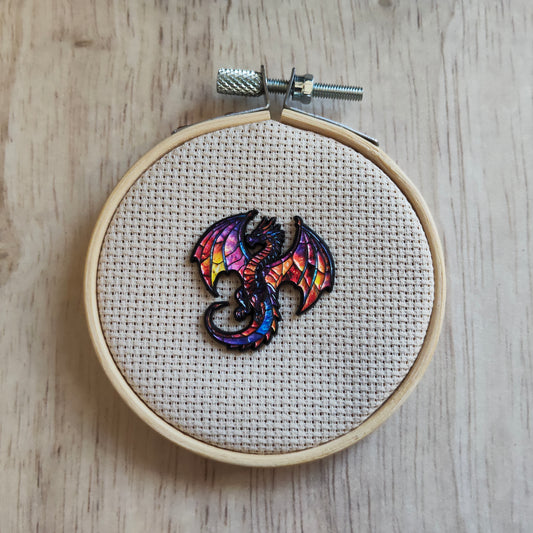 Pin's Dragon Ailes Mythes et Légende Animal Fantastique