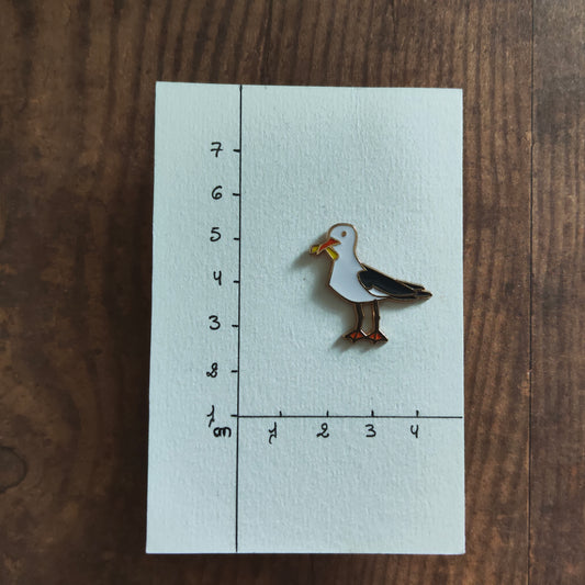 Pin's Oiseau Mouette Marin Mer Animal