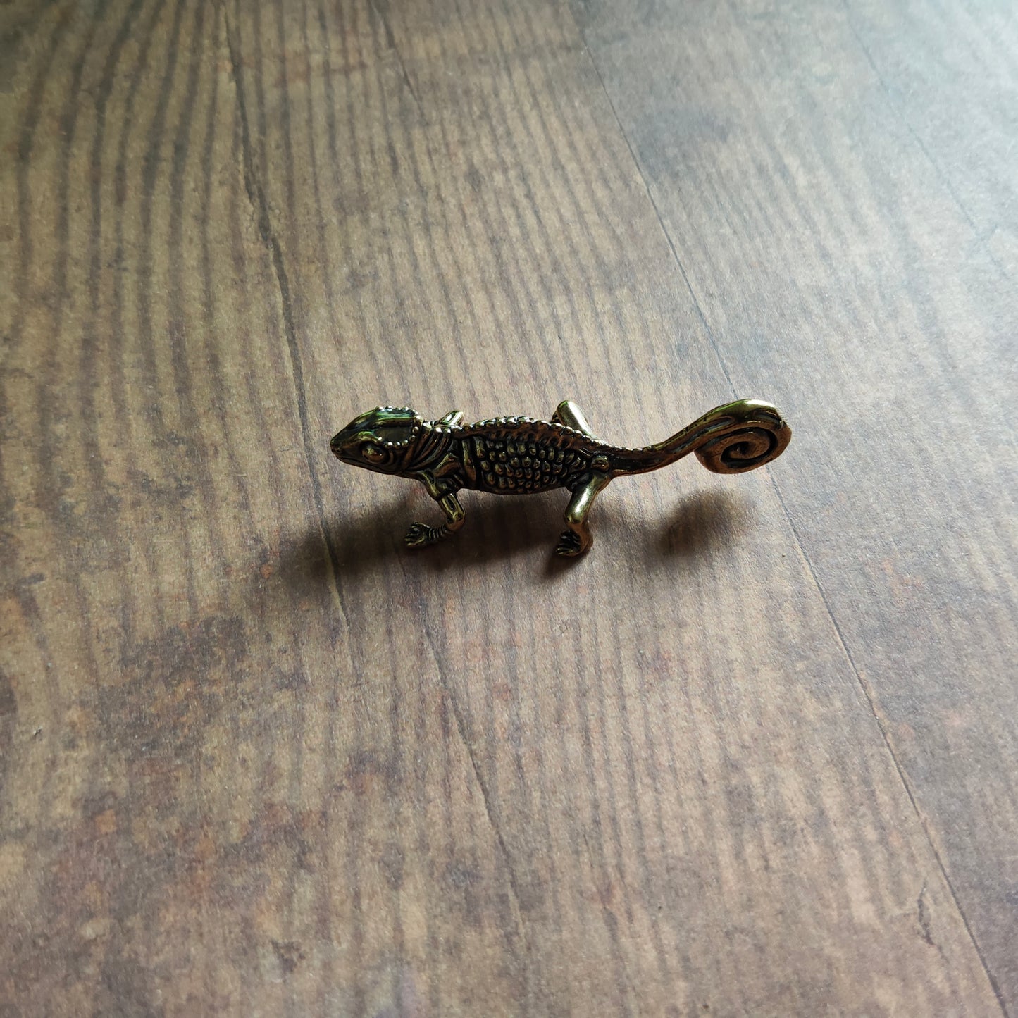 Figurine Iguane Reptile Animal Laiton miniature