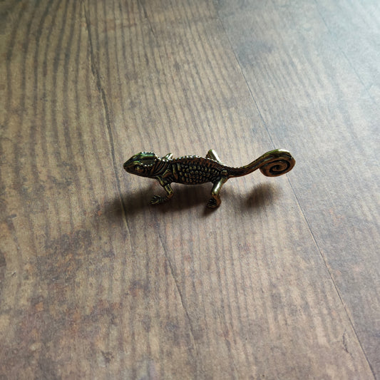Figurine Iguane Reptile Animal Laiton miniature