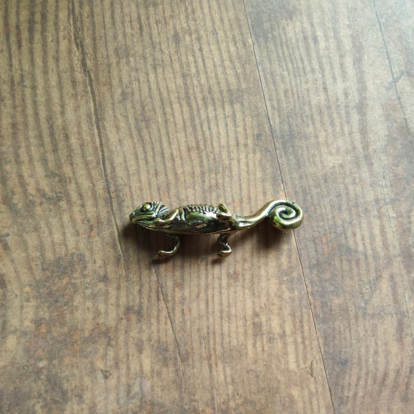Figurine Iguane Reptile Animal Laiton miniature