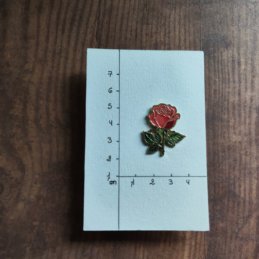 Pin's Fleur Rose Nature Jardin Rosier