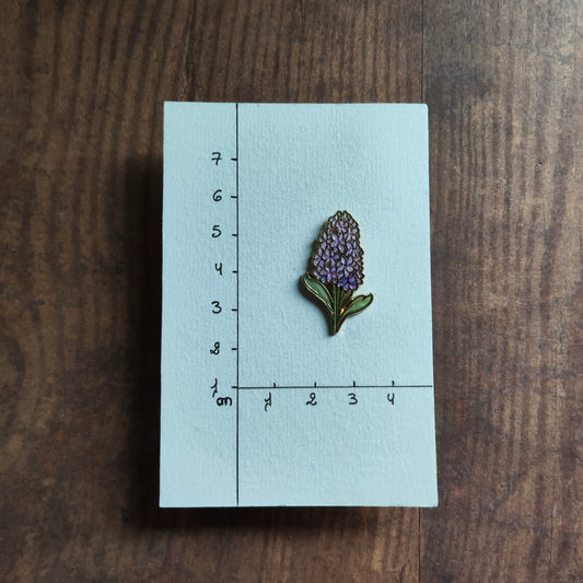 Pin's Fleur Lilas Violet Nature Jardin