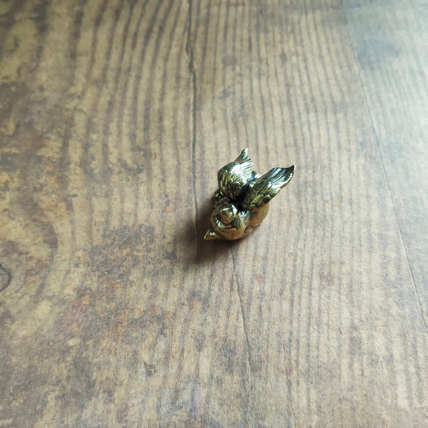 Figurine Chat ailes ange Animal laiton