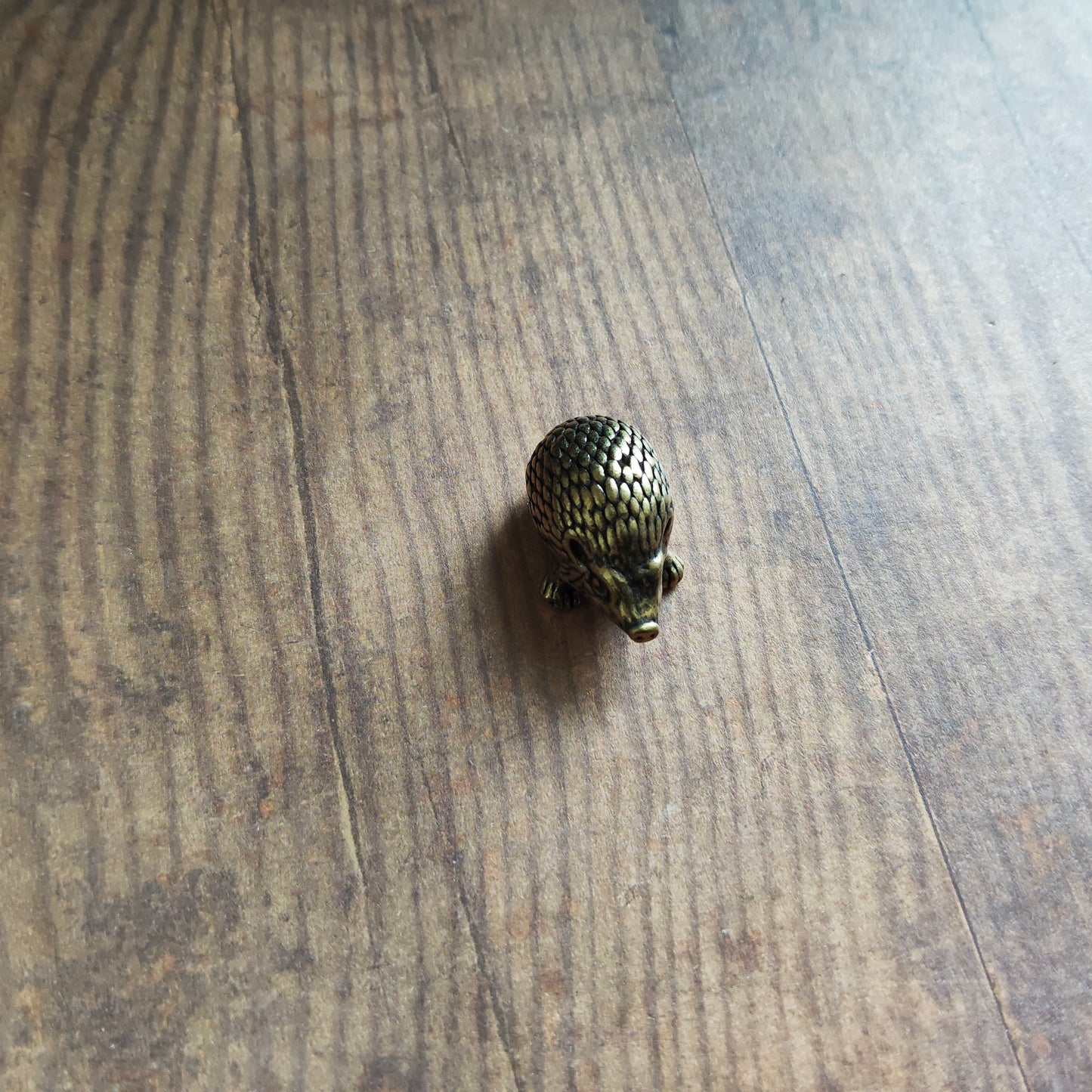 Figurine Hérisson Animal Forêt Laiton