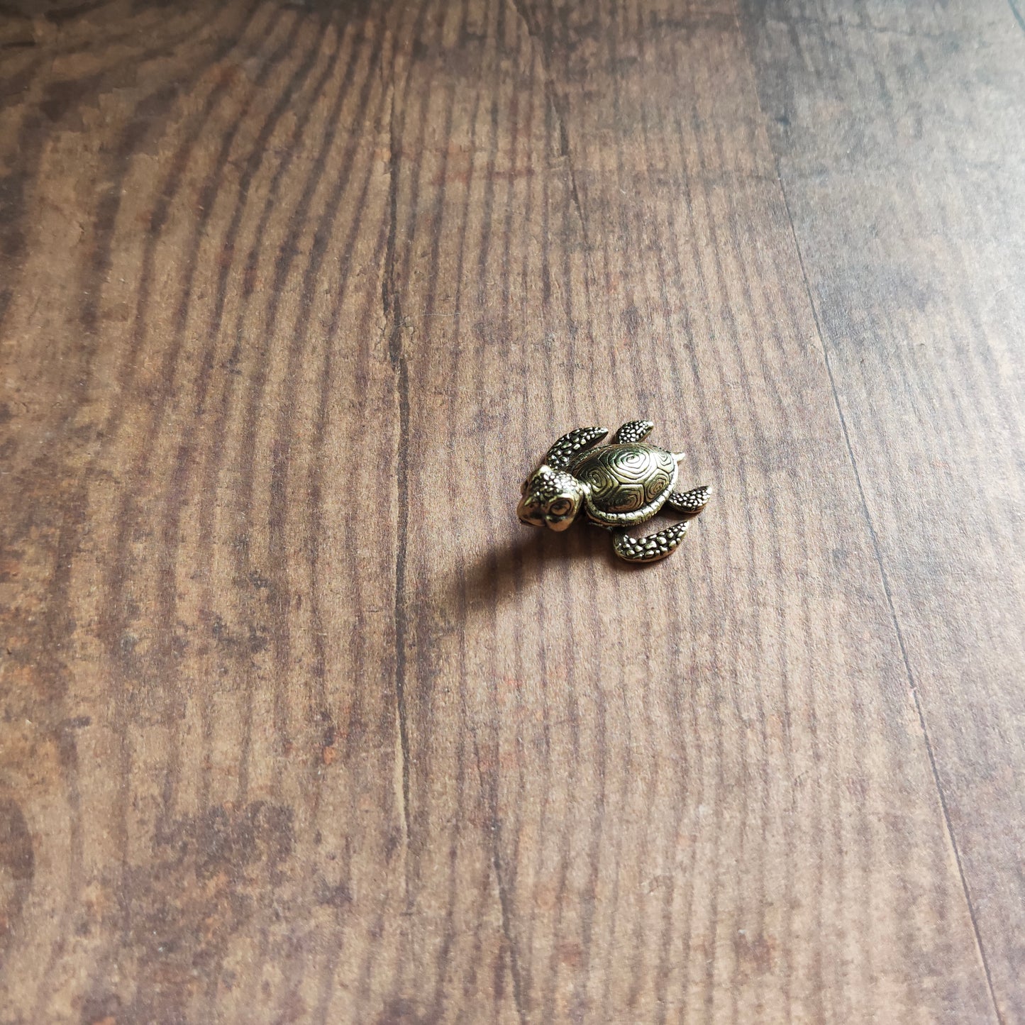Figurine tortue mignonne Animal laiton