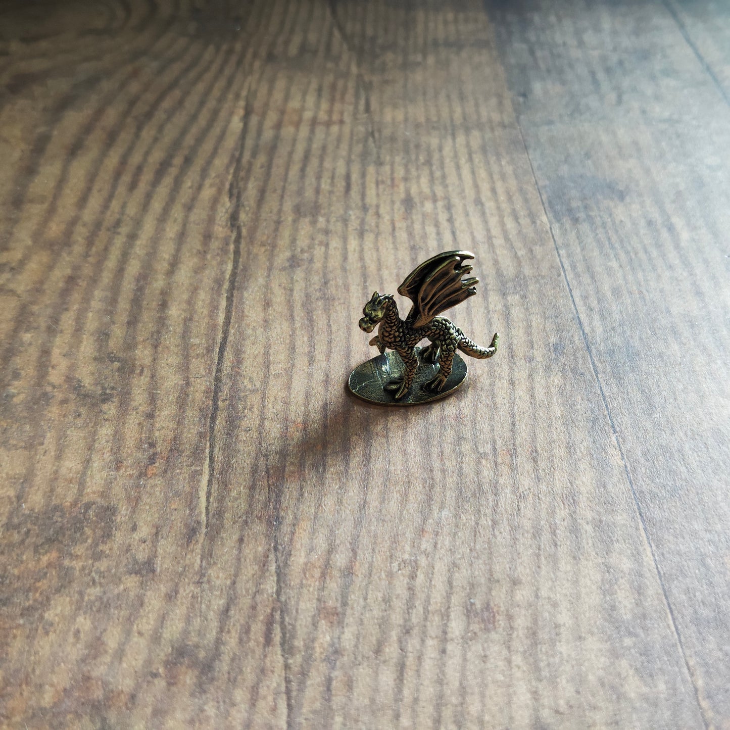 Figurine Mini dragon animal légende laiton