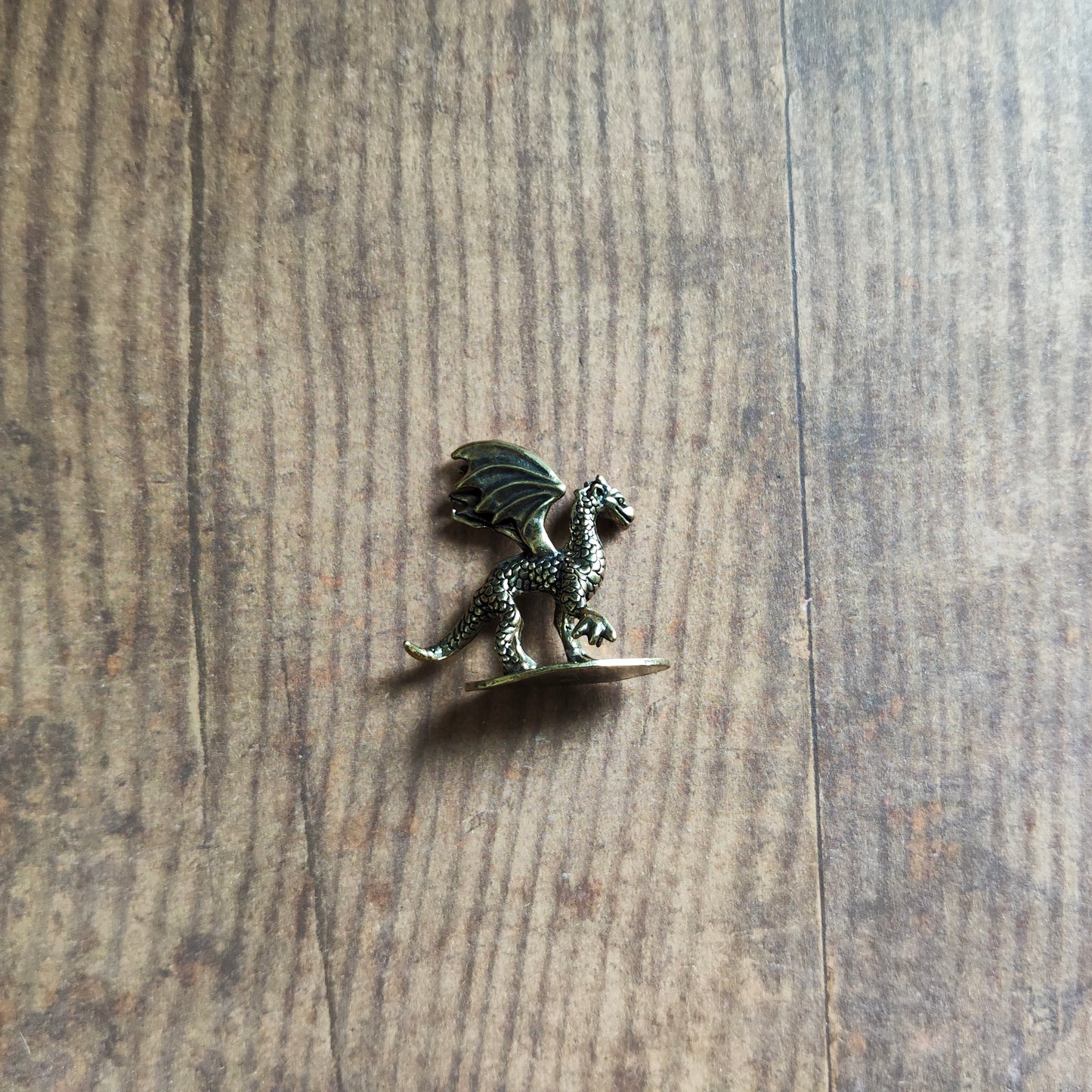 Figurine Mini dragon animal légende laiton