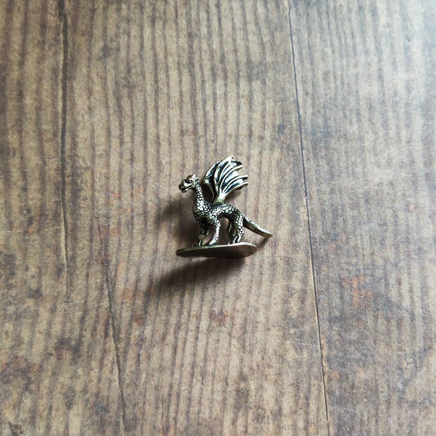 Figurine Mini dragon animal légende laiton